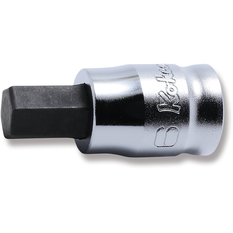 Ko-ken Tools 1/4 Sq. Dr. Bit Socket 3mm 6 point Length 50mm Z-series