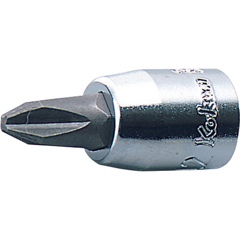 Ko-ken Tools 1/4 Sq. Dr. Bit Socket PH3 Length 28mm