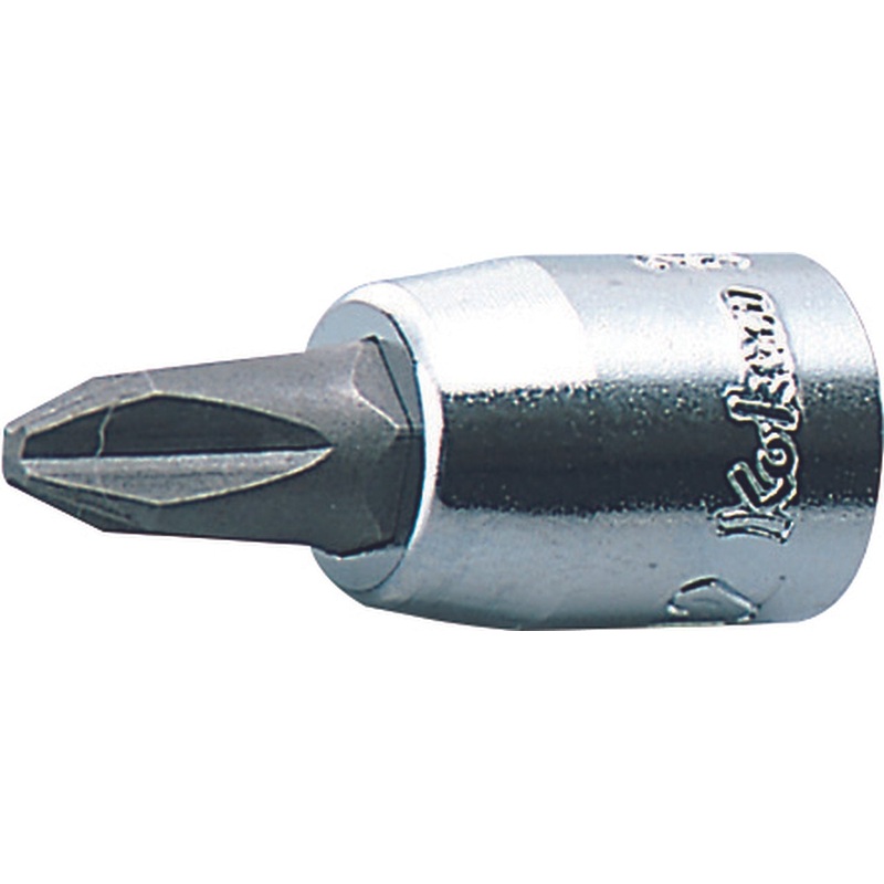 Ko-ken Tools 1/4 Sq. Dr. Bit Socket PH4 Length 28mm