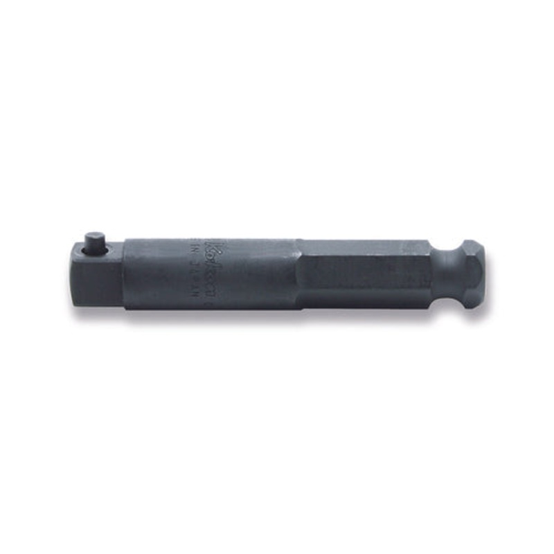 Ko-ken Tools 7/16 Hex Dr. Adaptor 1/2 Square Length 75mm Pin type