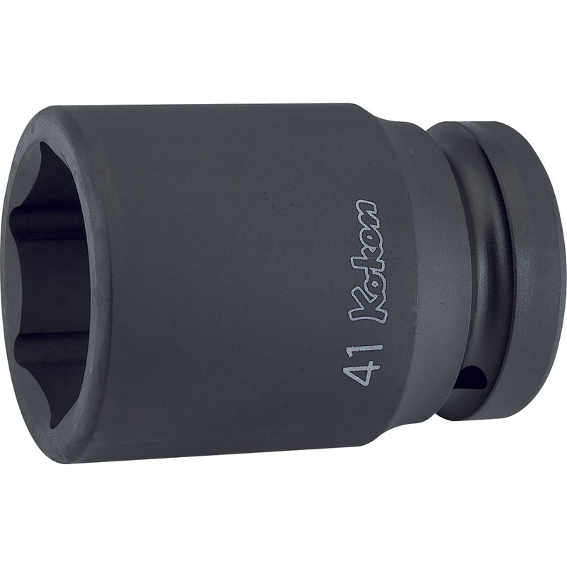 Ko-ken Tools 1 Sq. Dr. Socket 17mm 6 point Length 80mm Thin walled