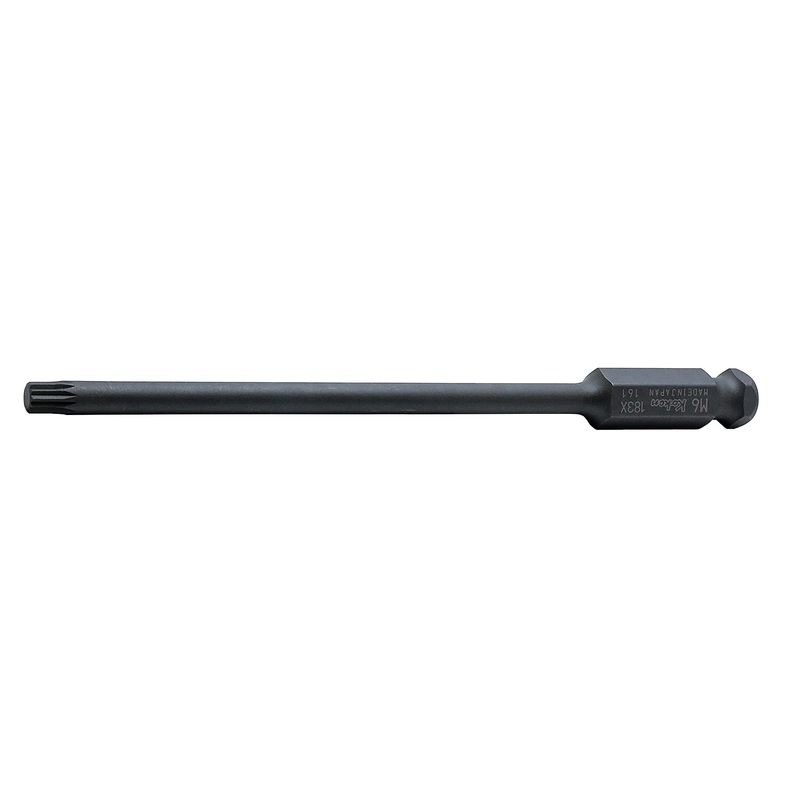 Ko-ken Tools 7/16 Hex Dr. Bit XZN M5 Triple Square Length 150mm