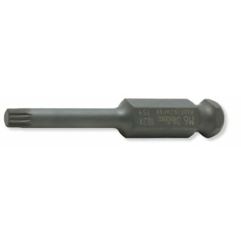 Ko-ken Tools 7/16 Hex Dr. Bit XZN M5 Triple Square Length 75mm