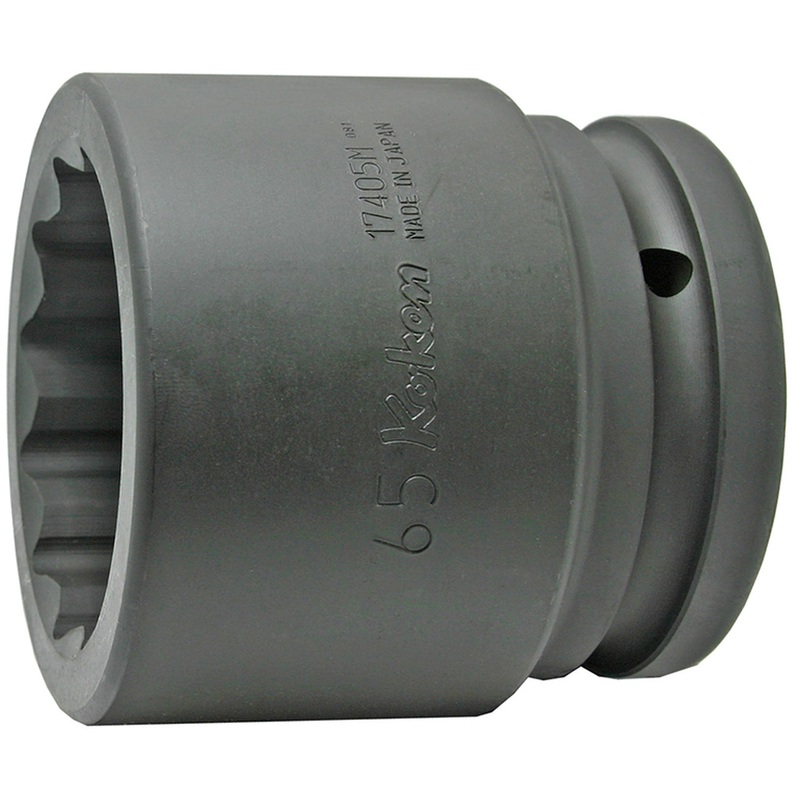 Ko-ken Tools 1.1/2 Sq. Dr. Socket 100mm 12 point Length 115mm