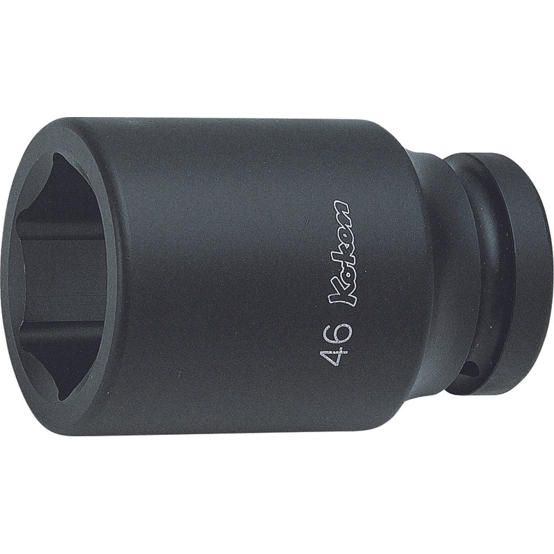 Ko-ken Tools 1 Sq. Dr. 6 Point Impact Socket 52mm