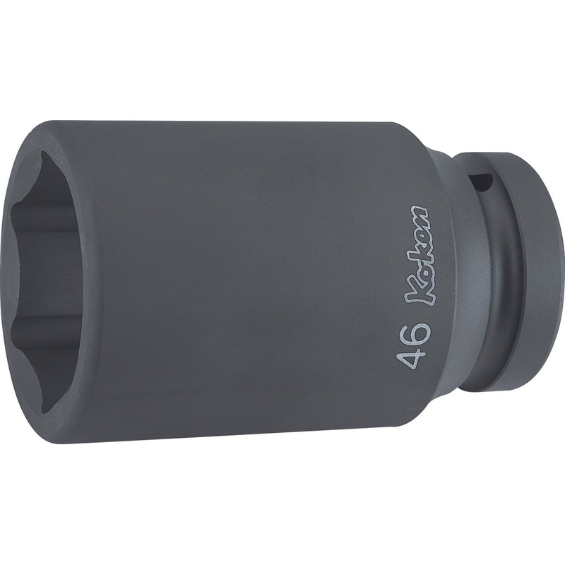 Ko-ken Tools 1 Sq. Dr. Socket 1 6 point Length 108mm Thin walled