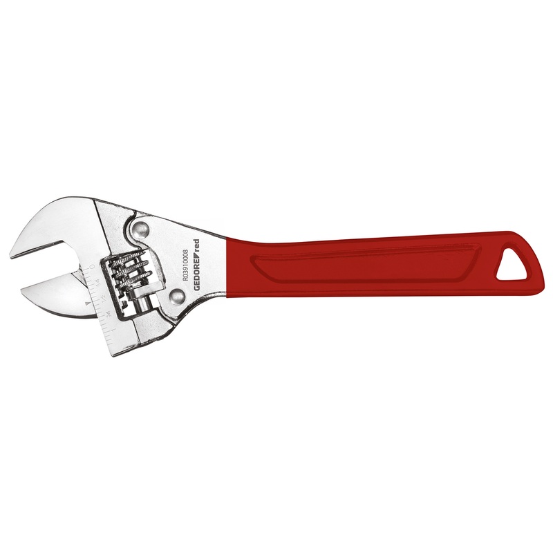Gedore Adjustable Wrench with Ratchet, 36mm, Length 256mm – GD 3301002