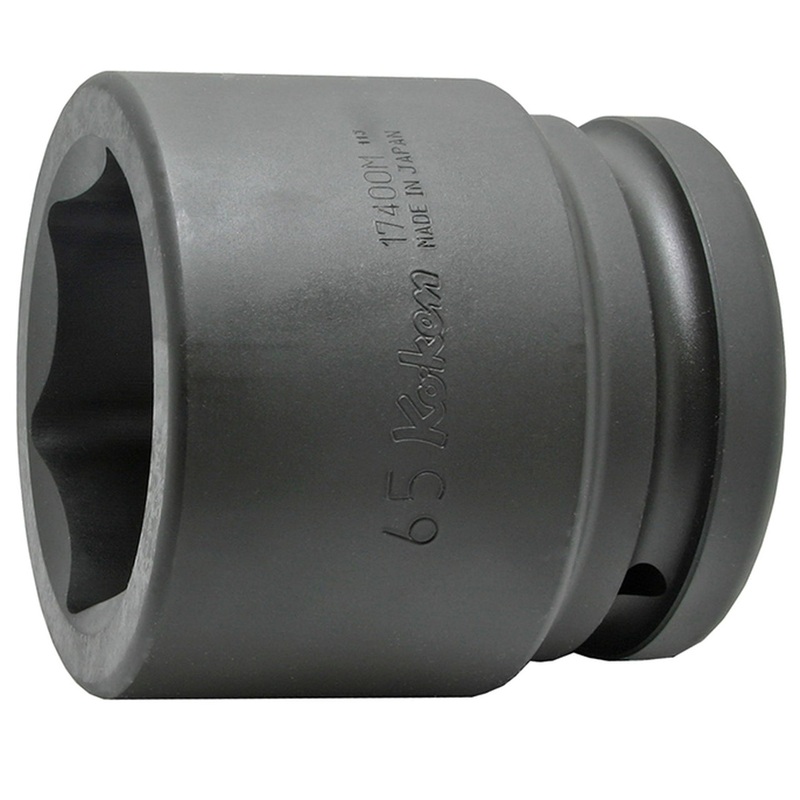 Ko-ken Tools 1.1/2 Sq. Dr. Socket 125mm 6 point Length 136mm