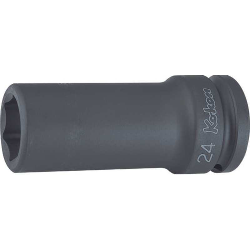Ko-ken Tools 3/4 Sq. Dr. Socket 19mm 6 point Length 100mm Thin walled