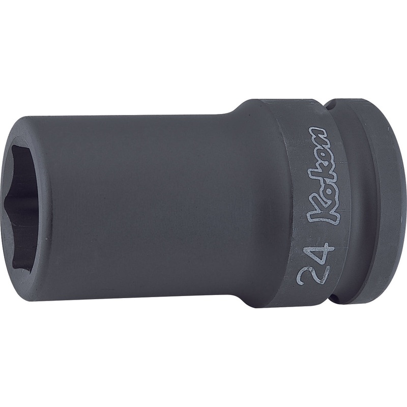 Ko-ken Tools 3/4 Sq. Dr. Socket 22mm 6 point Length 75mm Thin walled