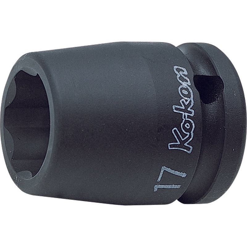 Ko-ken Tools 1/2 Sq. Dr. Socket 19mm Surface Drive Length 38mm