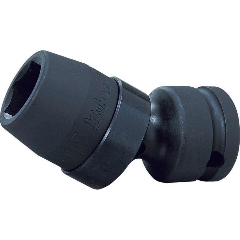 Ko-ken Tools 1/2 Sq. Dr. Universal Socket 24mm 6 point Length 73.5mm