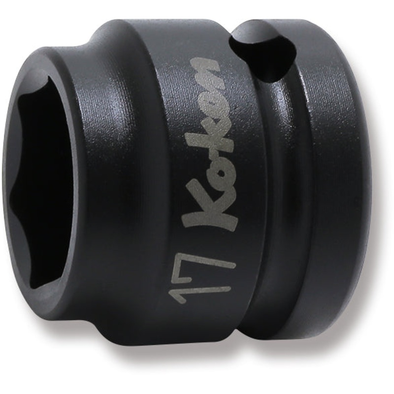 Ko-ken Tools 1/2 Sq. Dr. Thin Wall 6-Point Impact Metric Socket 17mm
