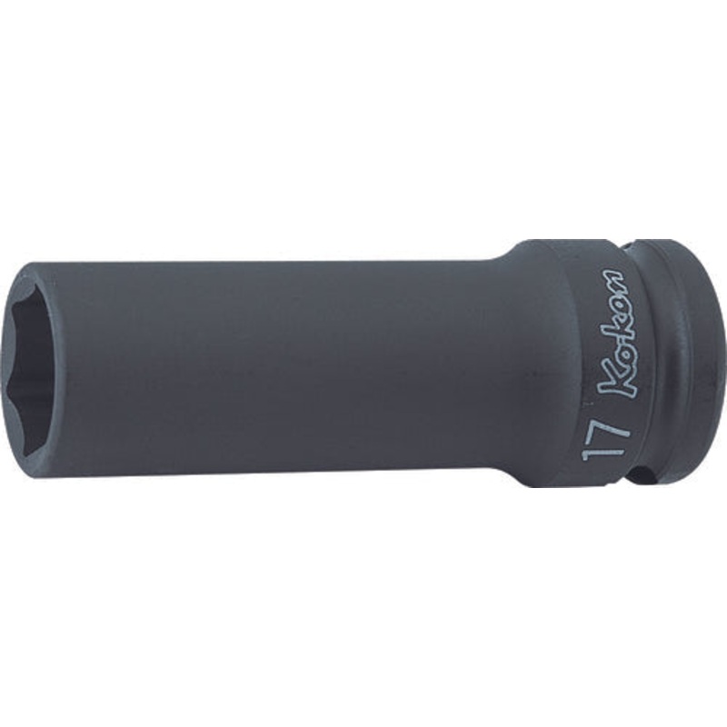 Ko-ken Tools 1/2 Sq. Dr. Socket 1.1/16 6 point Length 85mm Thin walled