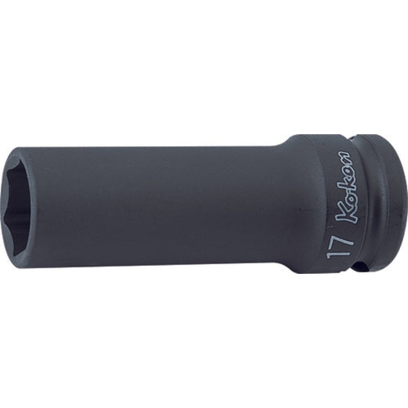 Ko-ken Tools 1/2 Sq. Dr. Socket 1.1/8 6 point Length 85mm Thin walled