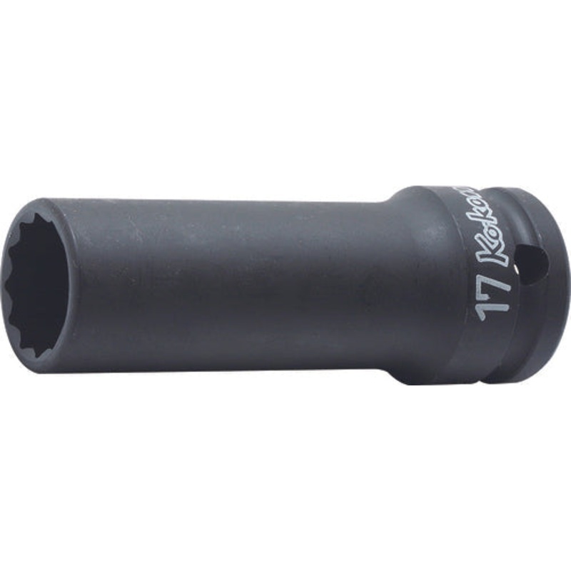 Ko-ken Tools 1/2 Sq. Dr. Socket 11mm 12 point Length 80mm Thin walled