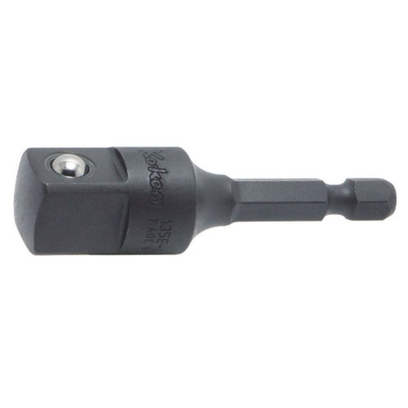 Ko-ken Tools 1/4 Hex Dr. Adaptor 1/2 Square Length 60mm Pin type