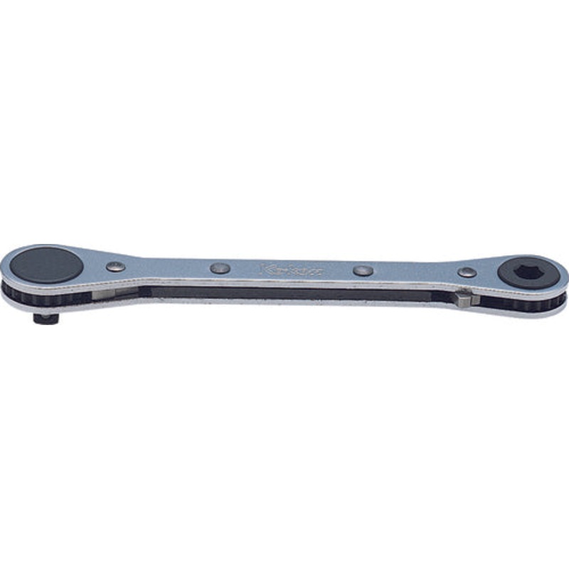 Ko-ken Tools 1/4 Square and Hex Dual Ratchet Handle – Length 141mm