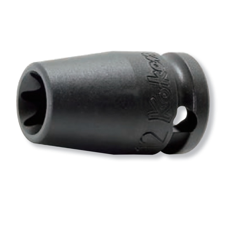 Ko-ken Tools 3/8 Sq. Dr. Impact TORX E6 Socket – Length 32mm
