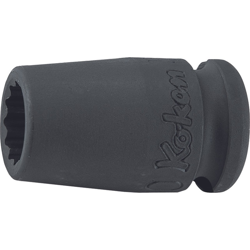 Ko-ken Tools 3/8 Sq. Dr. Socket 8mm 12 point Length 32mm