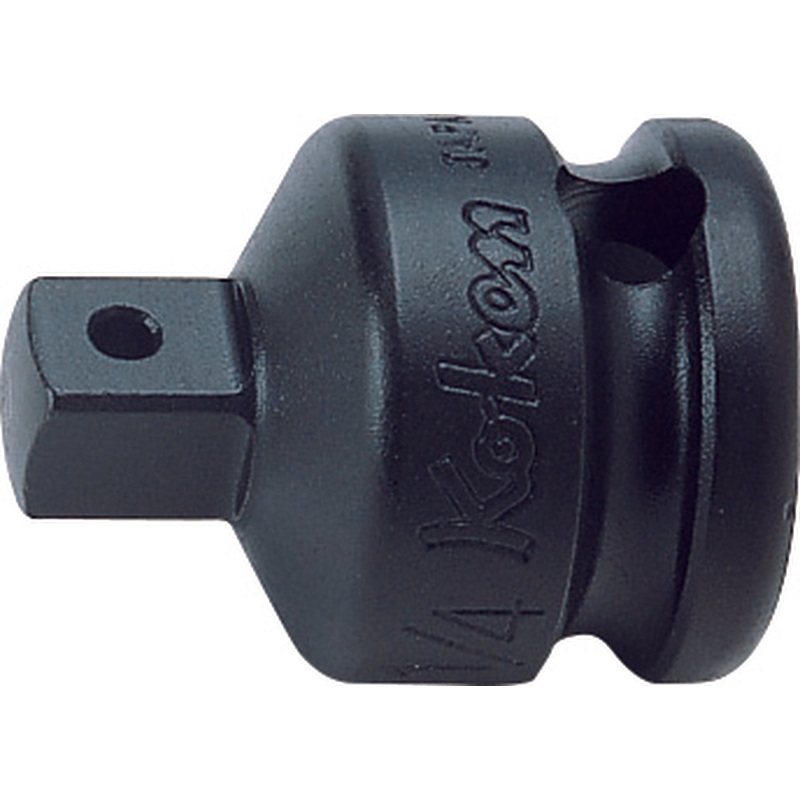 Ko-ken Tools 3/8 Sq. Dr. Adaptor 1/4 Square Length 27mm Ball type