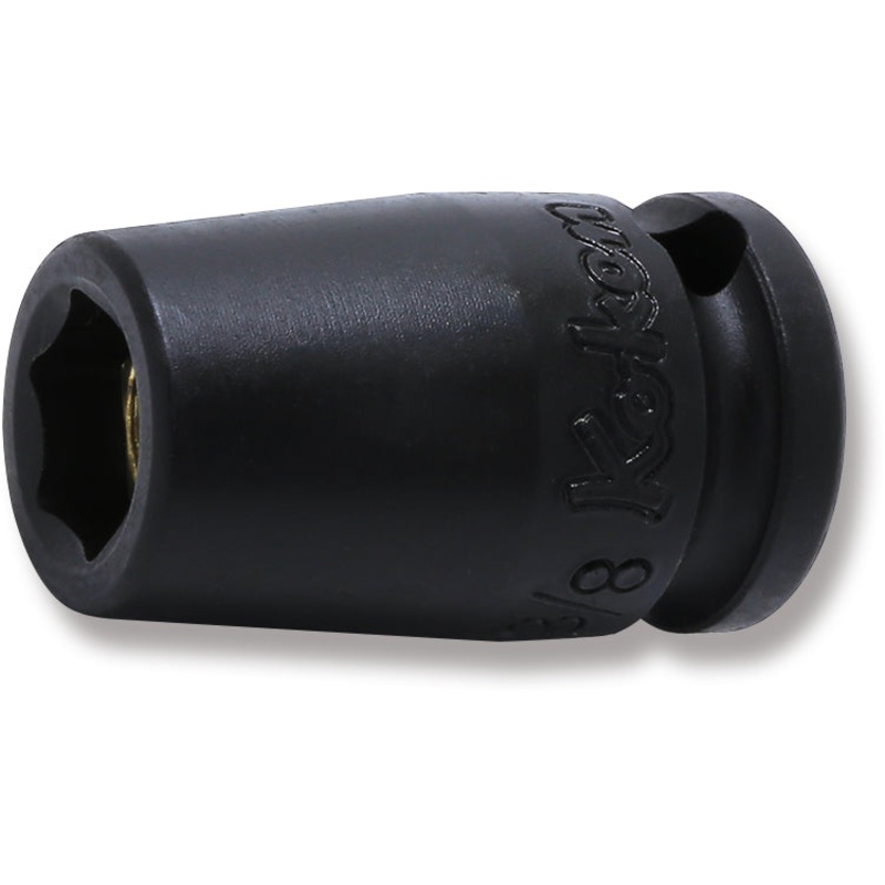 Ko-ken Tools 3/8 Sq. Dr. Socket 3/8 6 point Length 32mm Magnet
