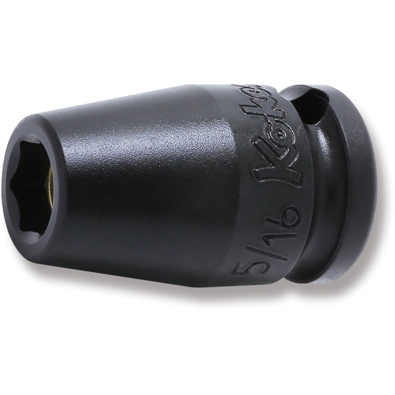 Ko-ken Tools 3/8 Sq. Dr. Socket 5/16 6 point Length 32mm Magnet