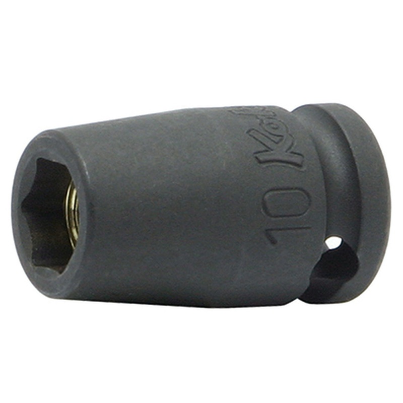 Ko-ken Tools 3/8 Sq. Dr. Socket 8mm 6 point Length 32mm Magnet