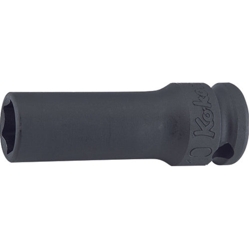 Ko-ken Tools 3/8 Sq. Dr. Socket 8mm 6 point Length 50mm Thin walled