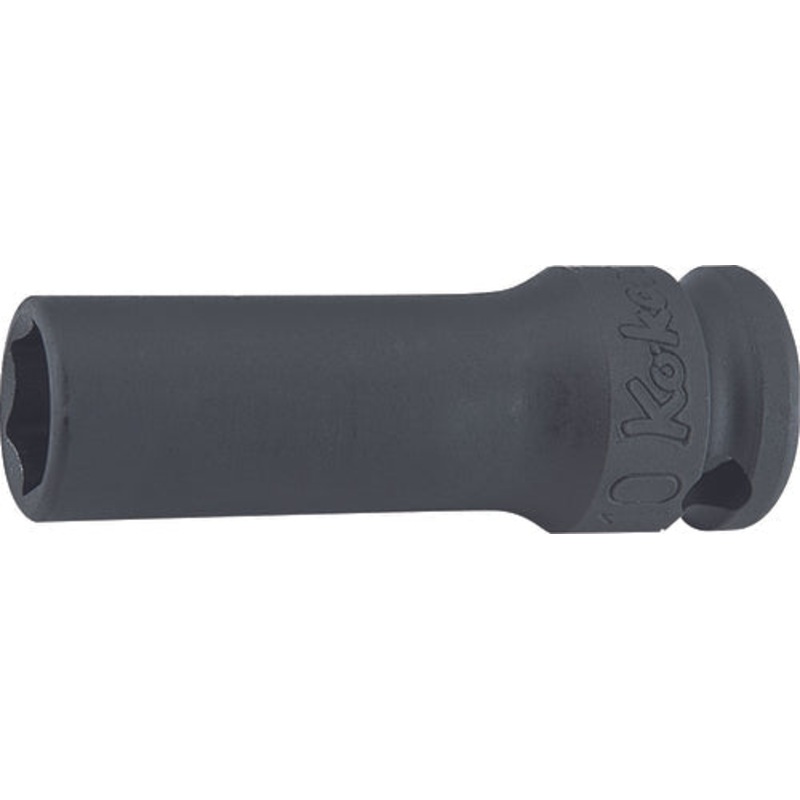 Ko-ken Tools 3/8 Sq. Dr. Socket 8mm 6 point Length 80mm Thin walled