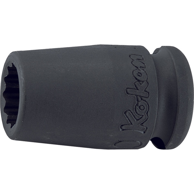 Ko-ken Tools 3/8 Sq. Dr. Socket 9/16 12 point Length 32mm