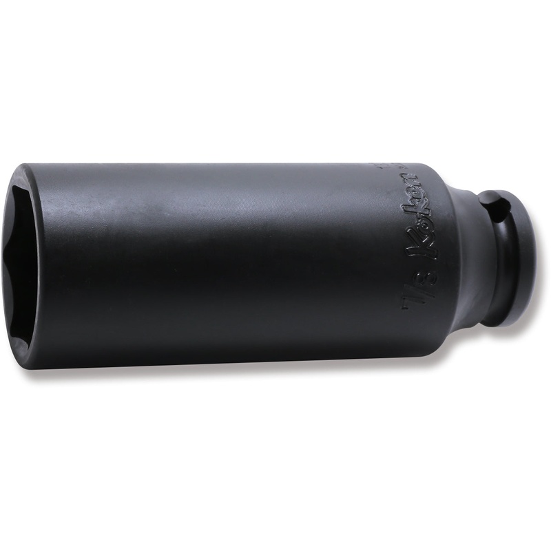 Ko-ken Tools 3/8 Sq. Dr. Socket 7/8 6 point Length 80mm