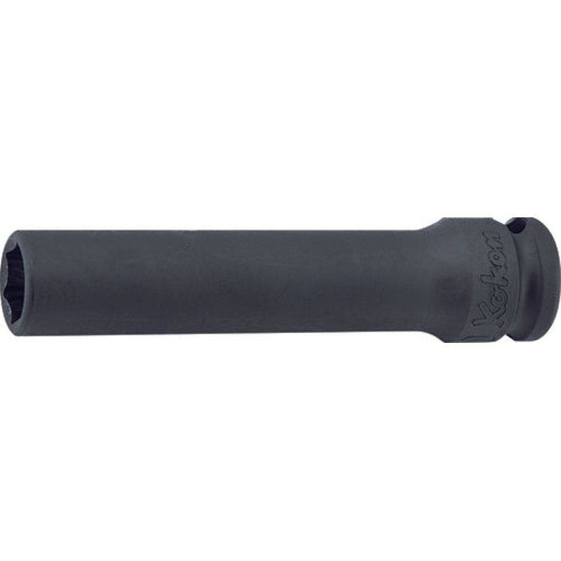 Ko-ken Tools 3/8 Sq. Dr. Socket 7/8 6 point Length 80mm Thin walled