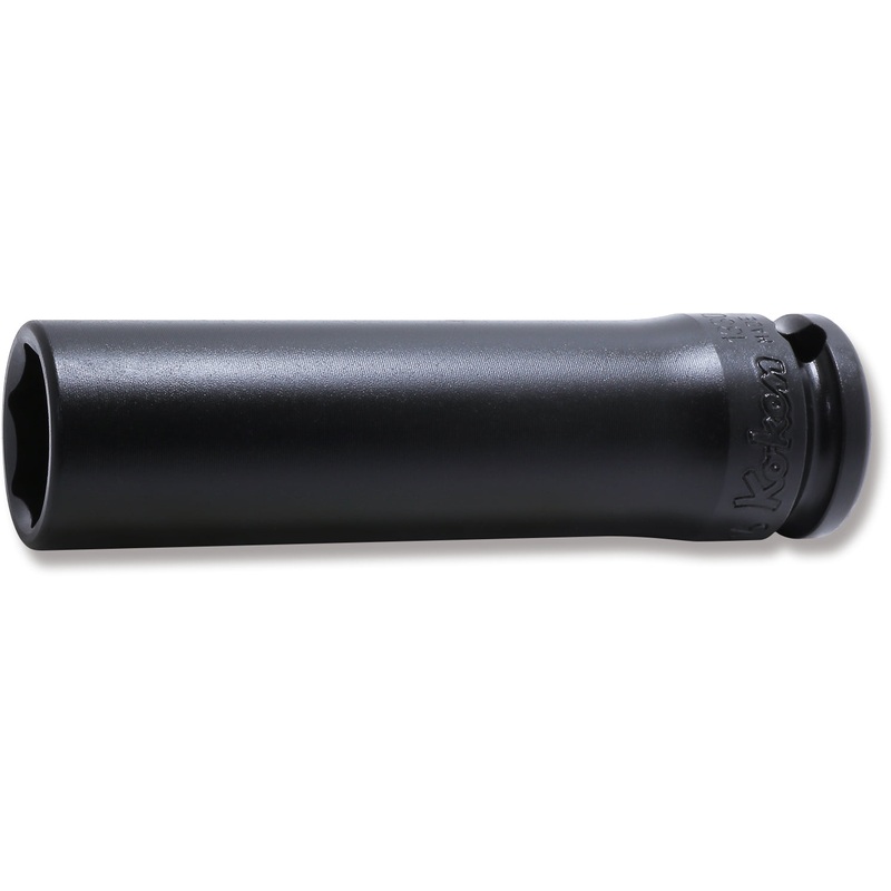 Ko-ken Tools 3/8 Sq. Dr. Socket 9/16 6 point Length 80mm