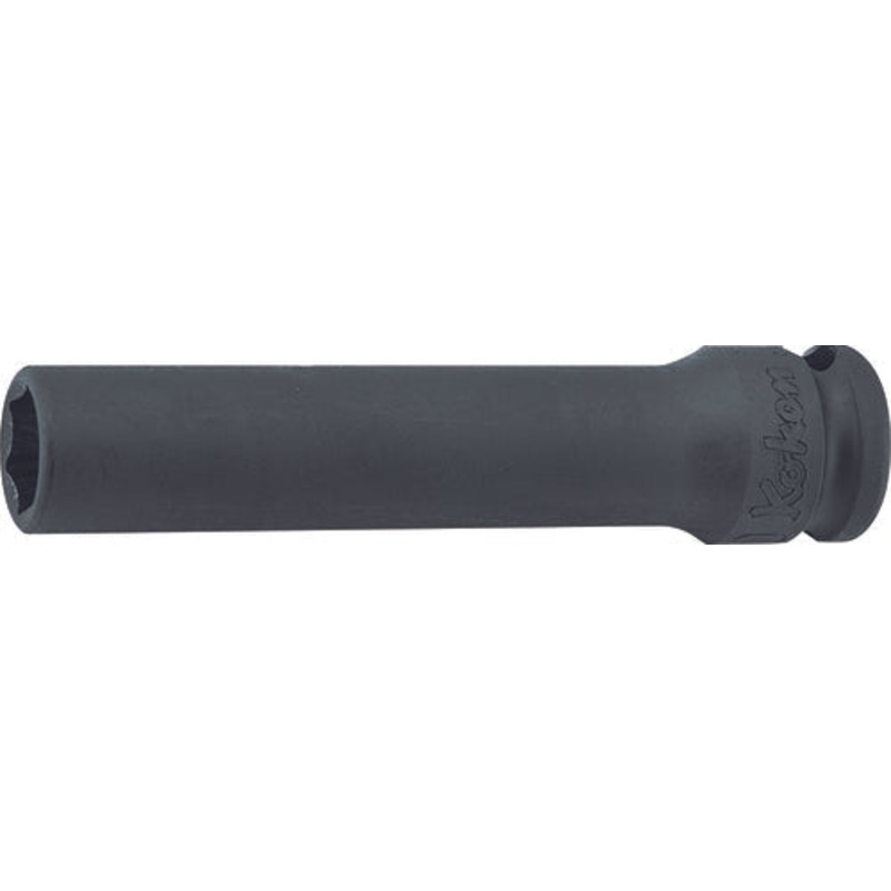 Ko-ken Tools 3/8 Sq. Dr. Socket 9/16 6 point Length 80mm Thin walled