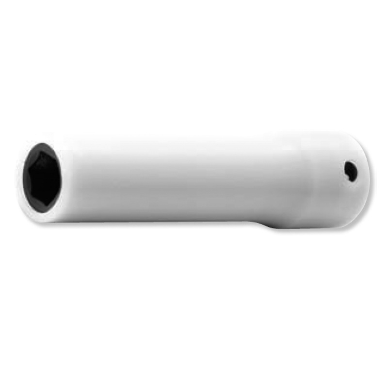 Ko-ken Tools 3/8 Sq. Dr. Socket with Plastic Protector 8mm 6 point Length 80mm Turnable POM cover