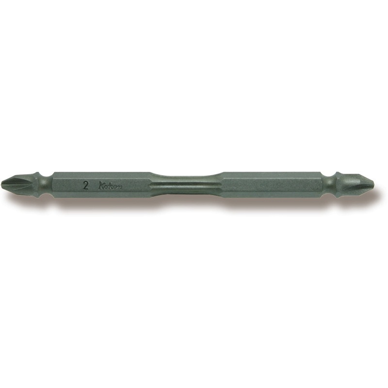 Ko-ken Tools 1/4 Hex Dr. Double Ended Bit PH2 Length 100mm Torsion