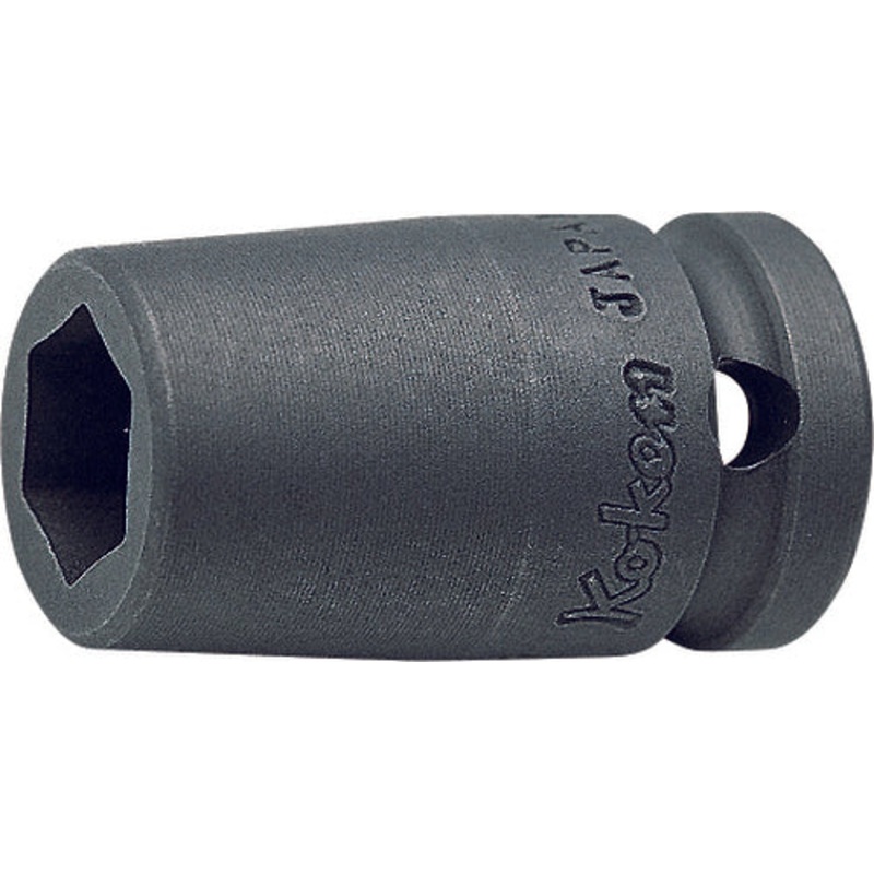 Ko-ken Tools 1/4 Sq. Dr. Socket 1/4 6 point Length 23mm Self-Tapping screw