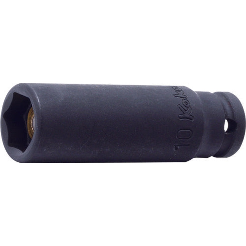 Ko-ken Tools 1/4 Sq. Dr. Socket 10mm 6 point Length 48mm Slide Magnet