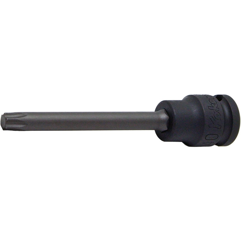 Ko-ken Tools 3/8 Sq. Dr. TORXT27 Bit Socket – Length 90mm