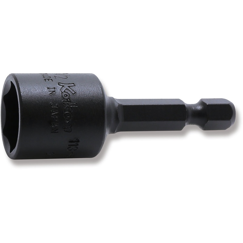 Ko-ken Tools 1/4 Hex Dr. Nut Setter 1/2 6 point Length 50mm