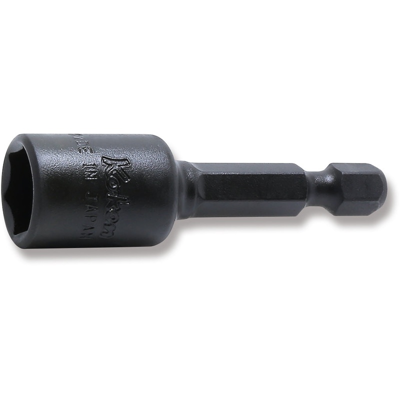 Ko-ken Tools 1/4 Hex Dr. Nut Setter 10mm 6 point Length 50mm