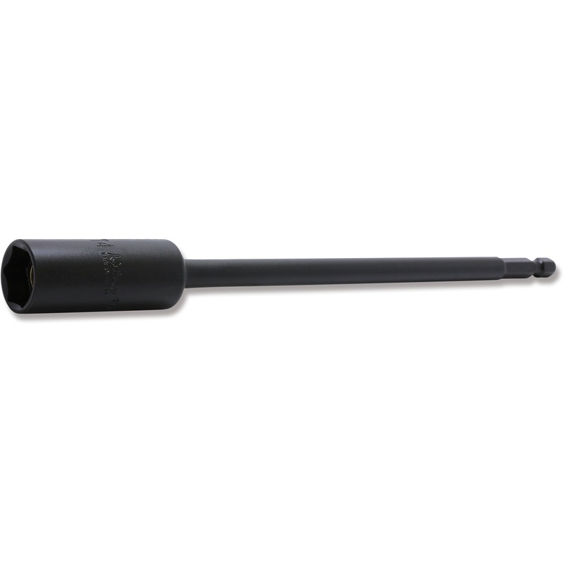 Ko-ken Tools 1/4 Hex Dr. Nut Setter 14mm 6 point Length 200mm Slide Magnet
