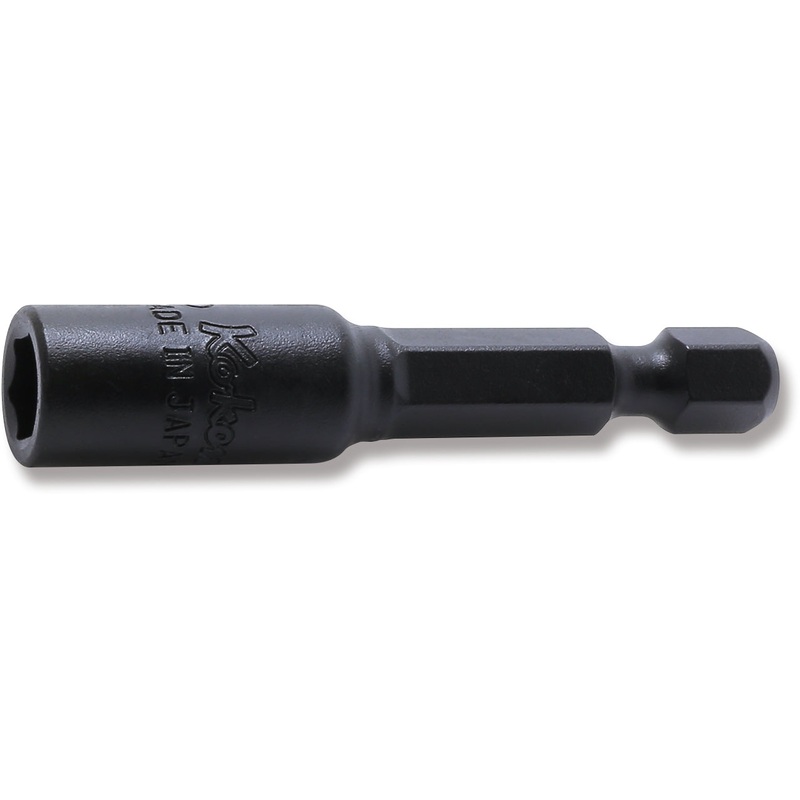 Ko-ken Tools 1/4 Hex Dr. Nut Setter 6mm 6 point Length 50mm