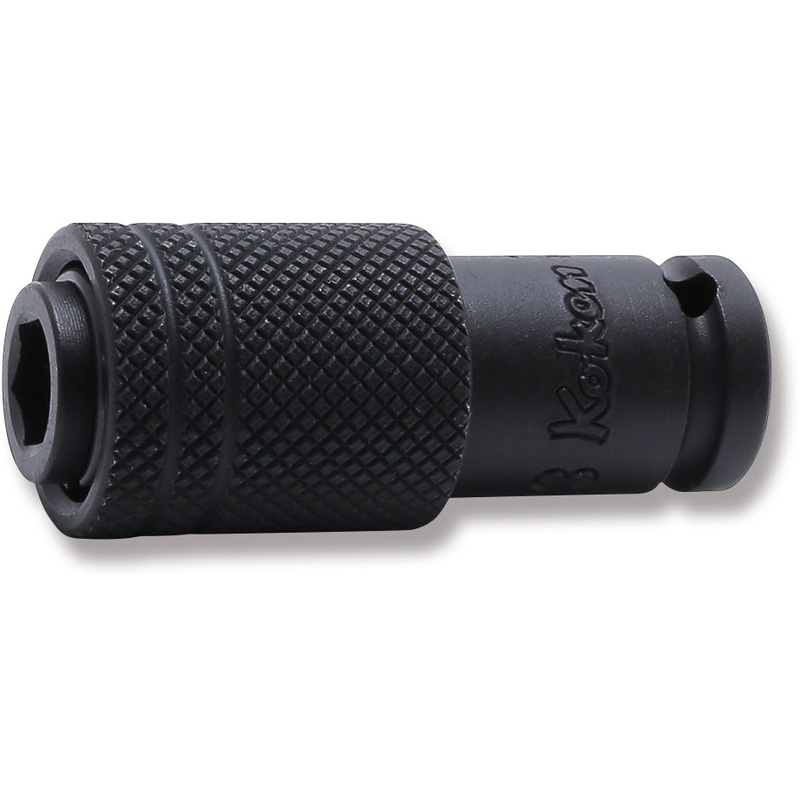 Ko-ken Tools 1/4 Sq. Dr. Bit Holder 1/4 Hex Length 36mm Locking Quick Release