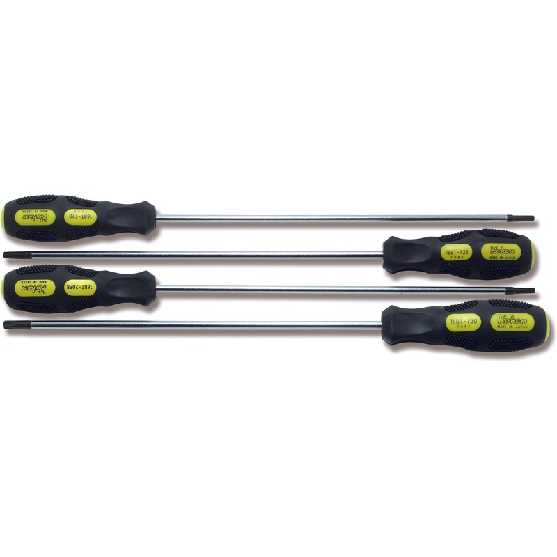 Ko-ken Tools 4 Piece TORX Screwdriver Set