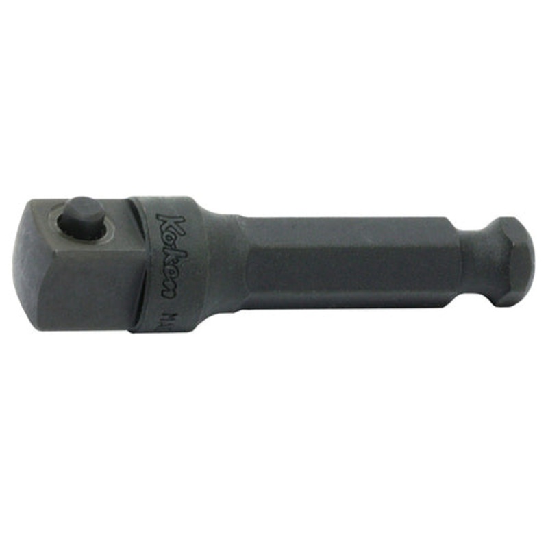 Ko-ken Tools 5/16 Hex Dr. Adaptor 3/8 Square Length 50mm Ball type