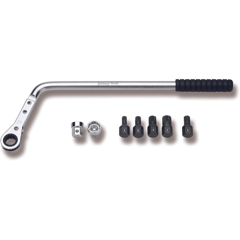 Ko-ken Tools Door Hinge Wrench Set 8 pieces
