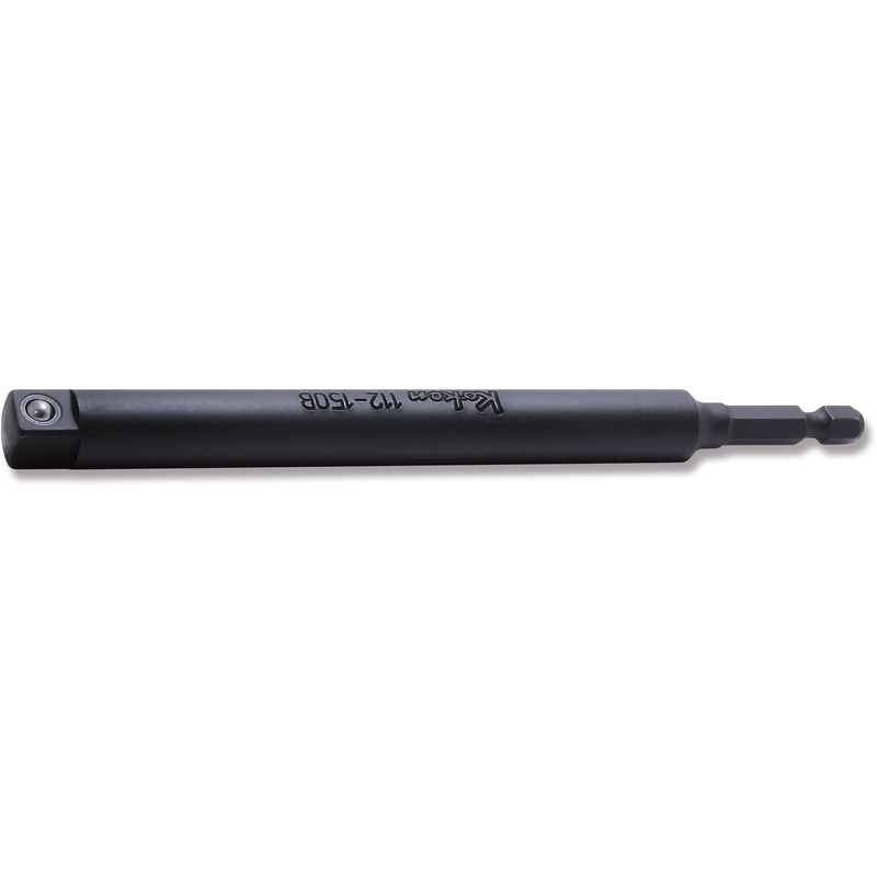Ko-ken Tools 1/4 Hex Dr. Adaptor 3/8 Square Length 150mm Ball type