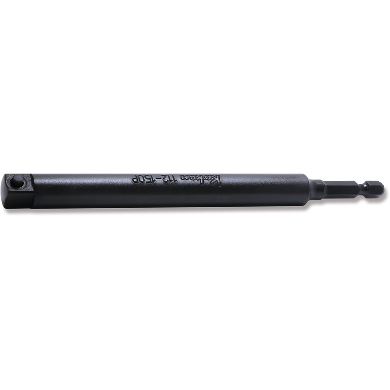 Ko-ken Tools 1/4 Hex Dr. Adaptor 3/8 Square Length 150mm Pin type